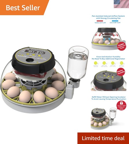 Smart egg incubator with - 12,